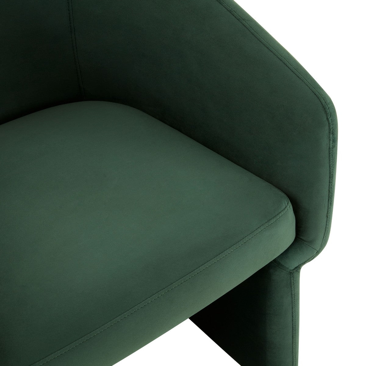 Sillón decorativo con respaldo de barril Susie