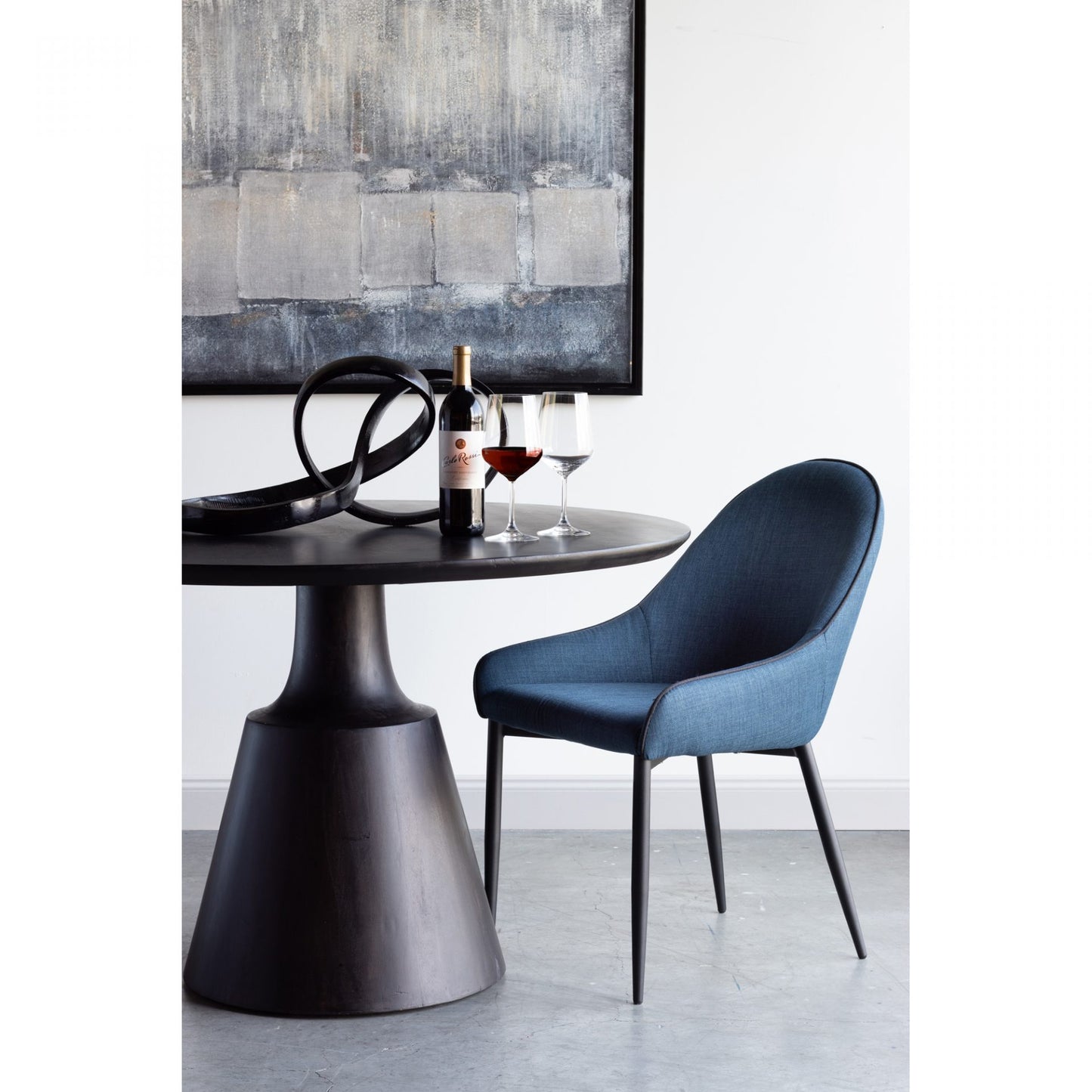 Silla Lapis Azul Oscuro