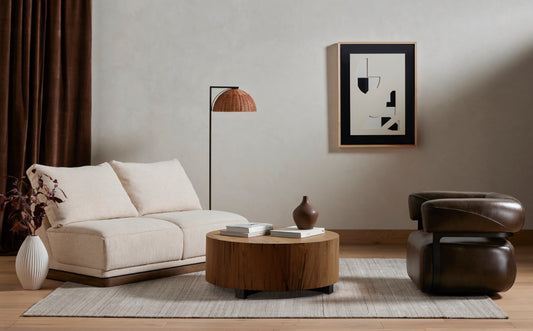 MESA DE CENTRO REDONDA HUDSON CHICA