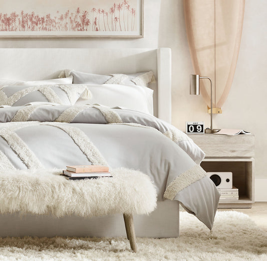 Cama Lien con Plataforma tapizada