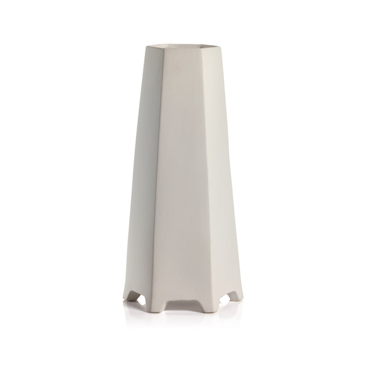 Hoi An Tall Ceramic Vase - White