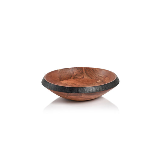 Davos Acacia Wood Serving Bowl - Medium