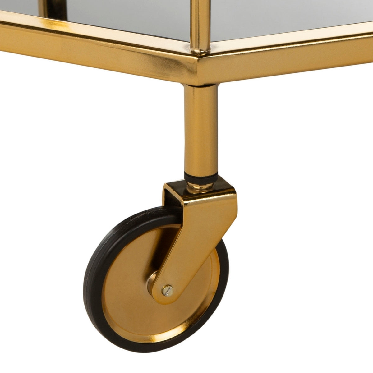 Silva 2 Tier Octagon Bar Cart