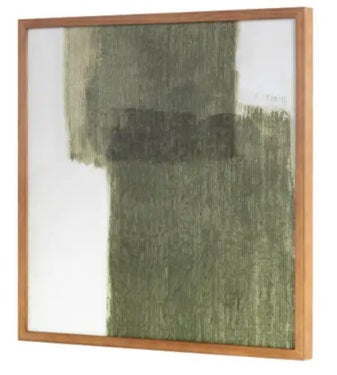 BRUSH FRAMED PAINTING