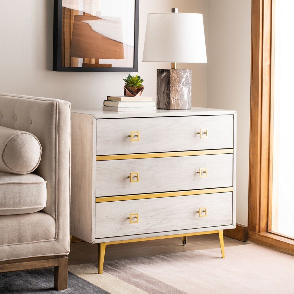 Katia 3 Drawer