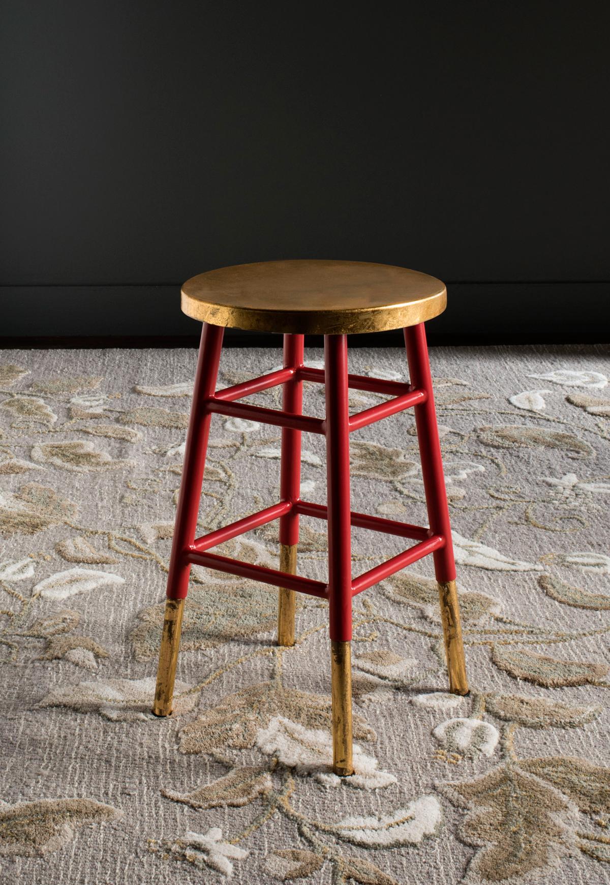 Emery Dipped Gold Leaf Counterstool