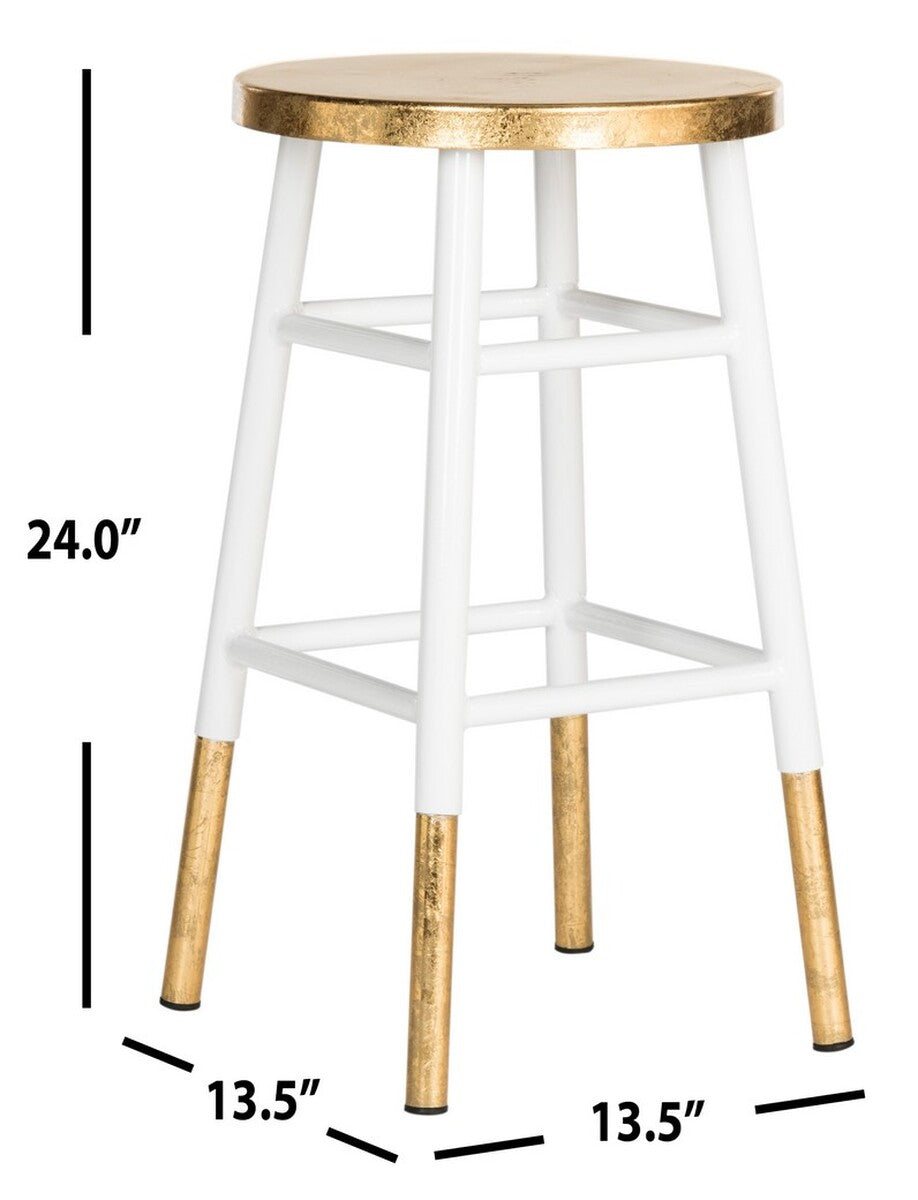 Emery Dipped Gold Leaf Counterstool