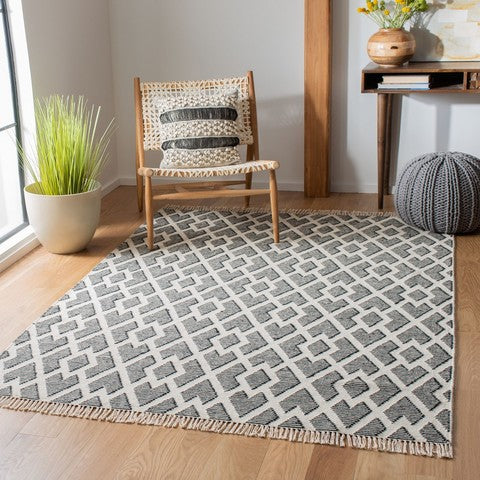 Tapete Kilim Collection Design: Negro KLM520A
