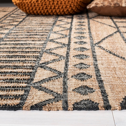 Tapete Kilim Collection Design: KLM752A Natural/Carbon