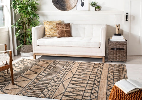 Tapete Kilim Collection Design: KLM752A Natural/Carbon