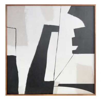 NOSTALGIA FRAMED PAINTING WARM PALETTE