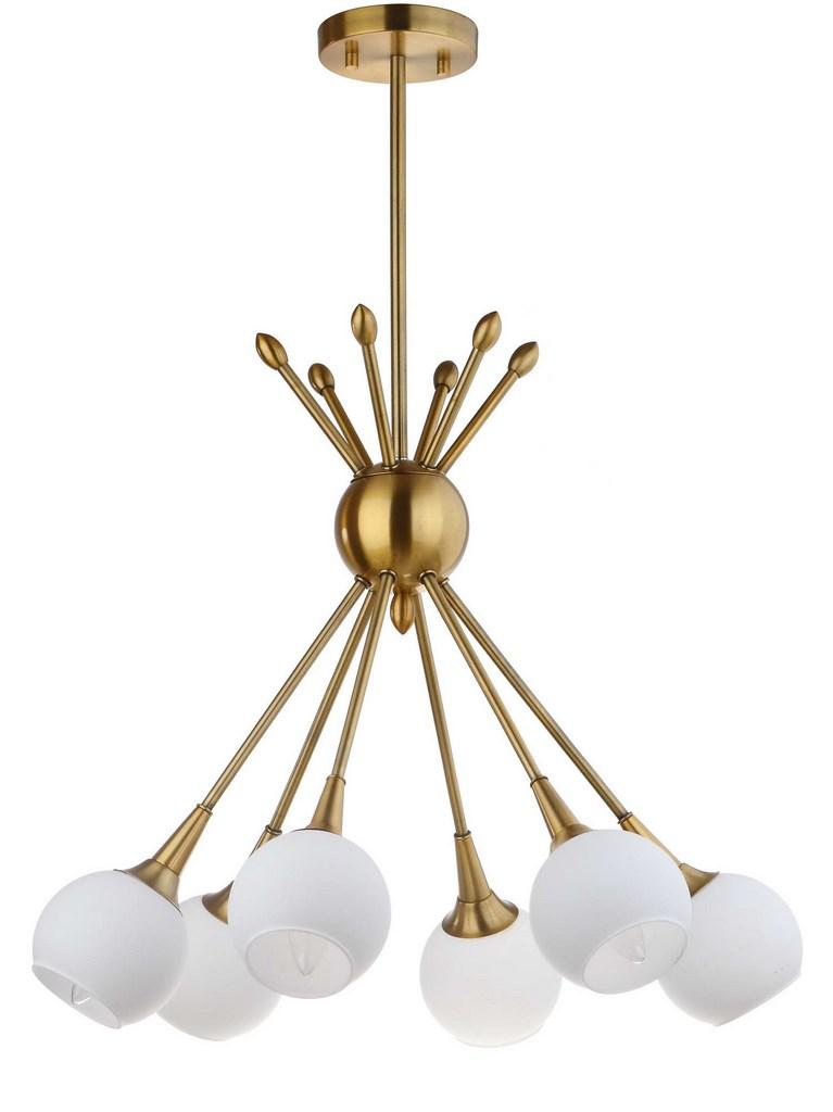 JUSTINE 6 LIGHT 22-INCH DIA ADJUSTABLE PENDANT