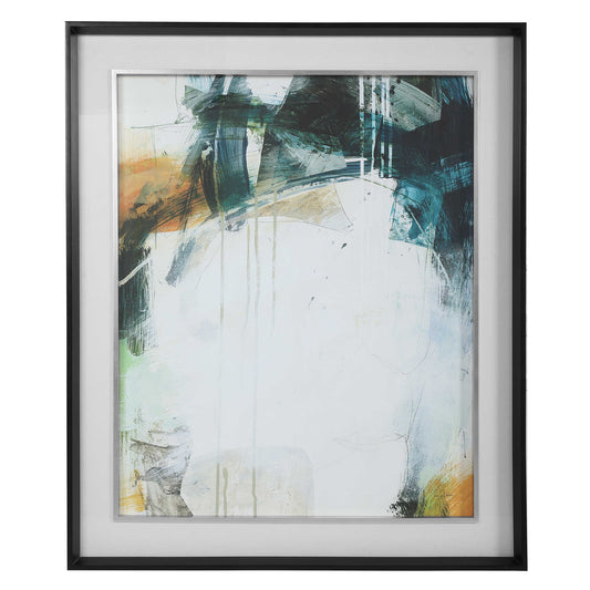 SAPPHIRE VISTA FRAMED PRINT