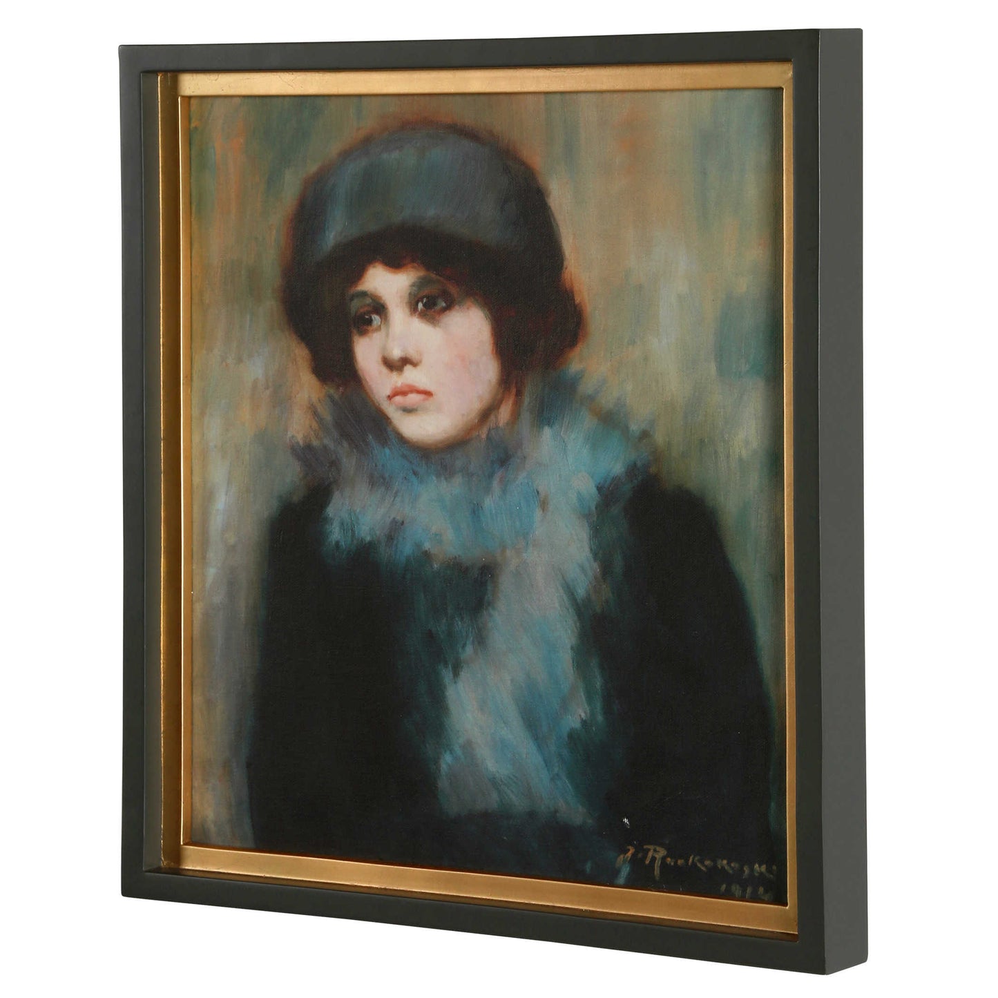Lienzo Enmarcado Mujer 1914