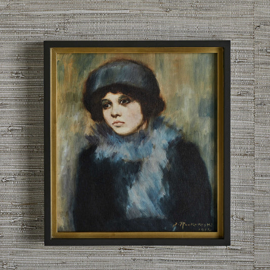 Lienzo Enmarcado Mujer 1914