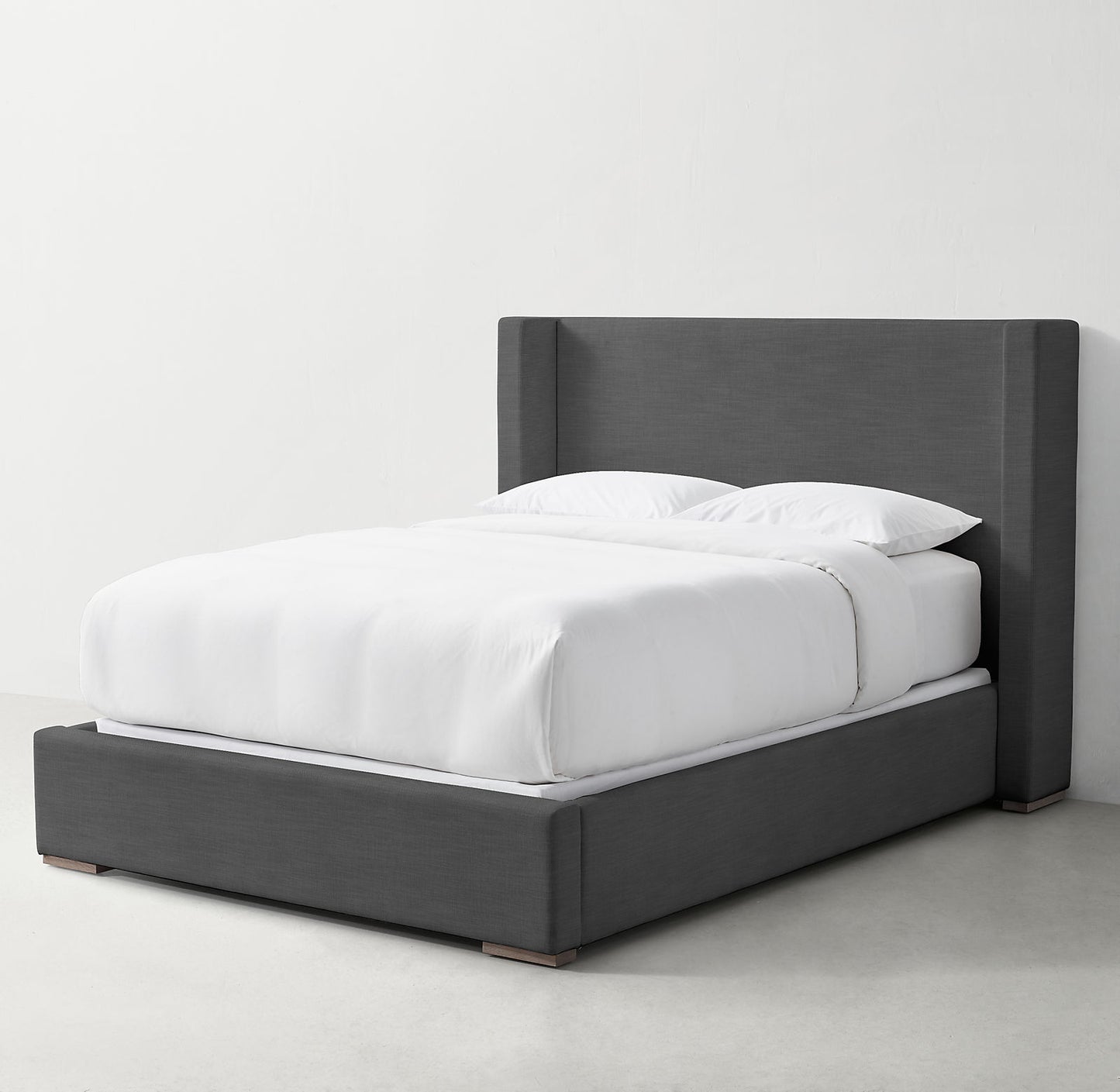 Cama Lien con Plataforma tapizada