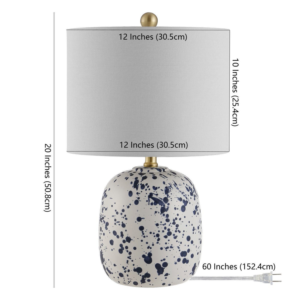 WALLACE CERAMIC TABLE LAMP