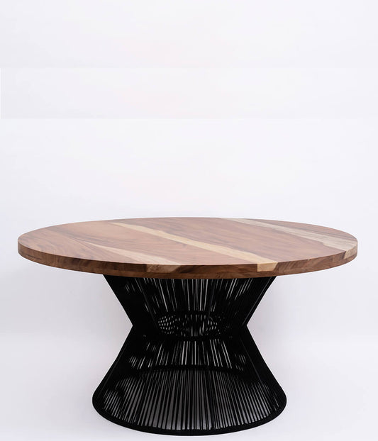 Mesas tikul base tejidas/teca