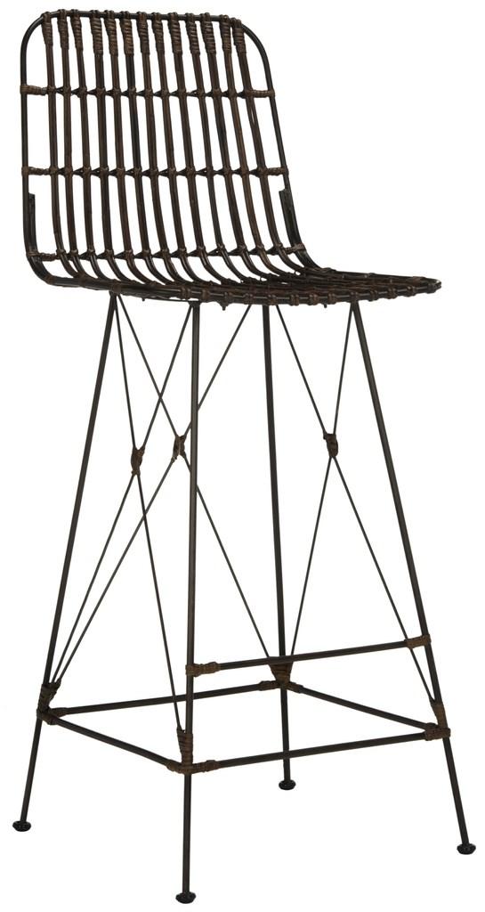 Minerva Wicker Counter Stool