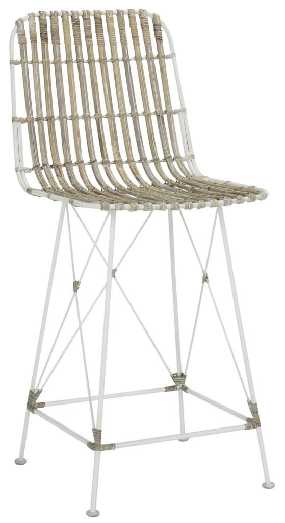 Minerva Wicker Counter Stool