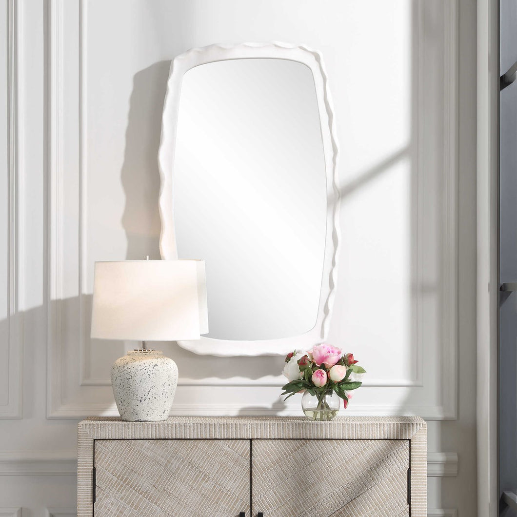 MARBELLA MIRROR, WHITE