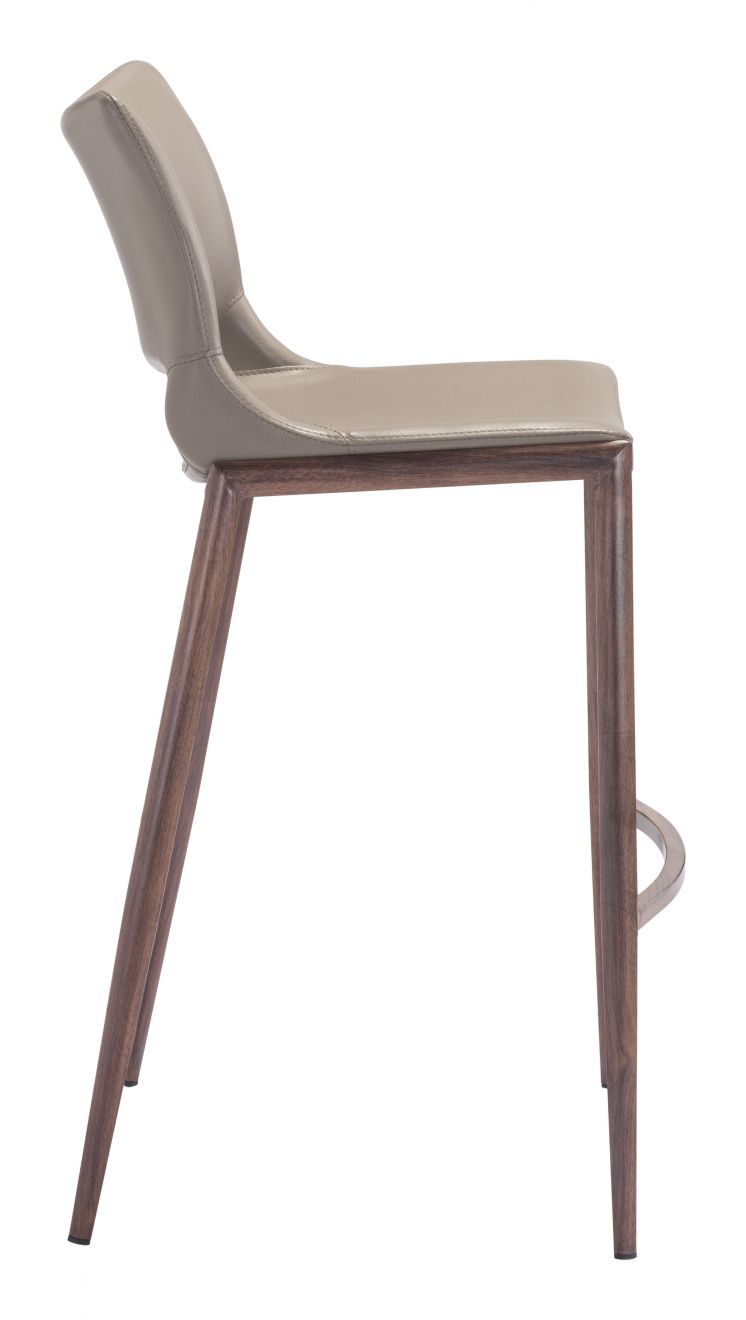 Ace Barstool Brown & Walnut