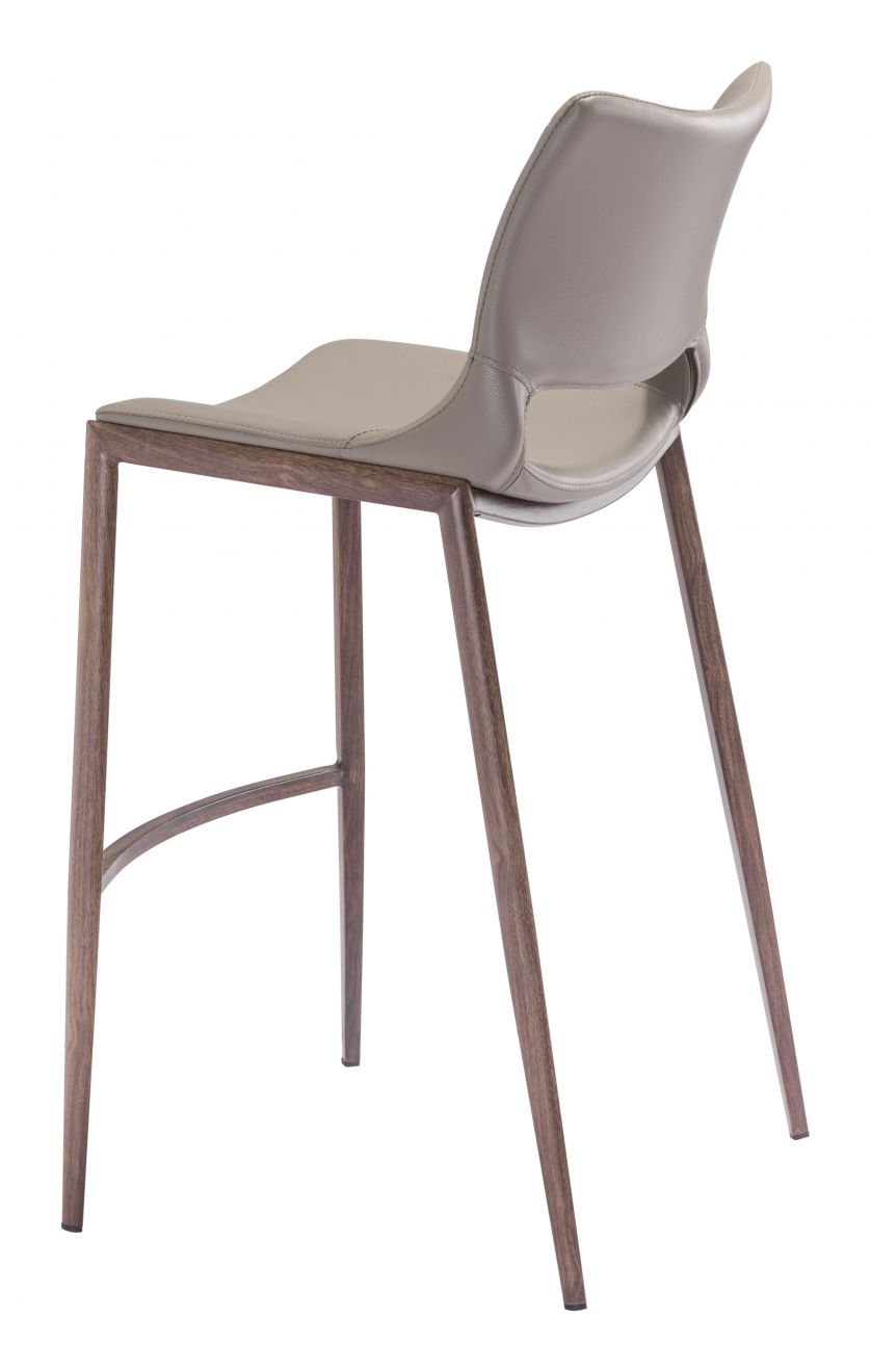 Ace Barstool Brown & Walnut