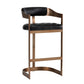 Beaumont Barstool - Antique Brass