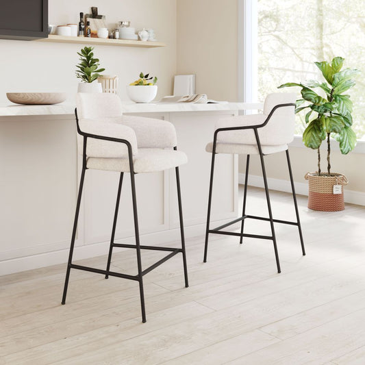 Marcel Barstool Cream