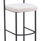 Livorno Barstool Ivory