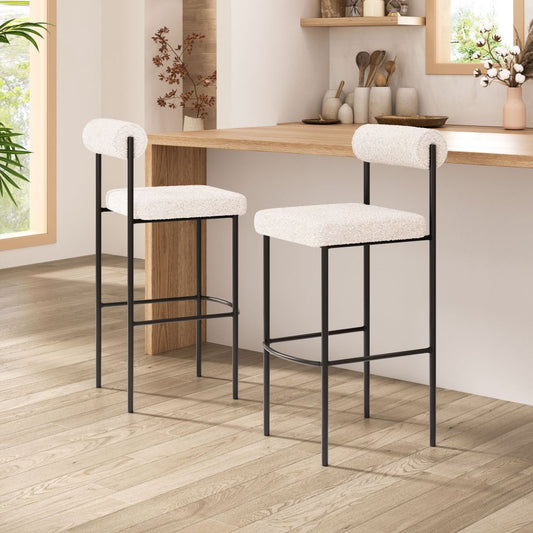 Livorno Barstool Ivory