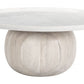 Savona Coffee Table White & Whitewashed