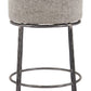 Nordhavn Swivel Barstool Beige & Gold
