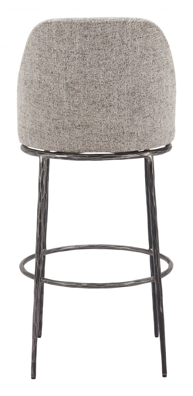 Nordhavn Swivel Barstool Beige & Gold