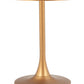 Bite Bistro Table Beige & Gold