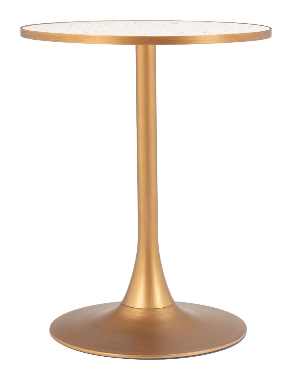 Bite Bistro Table Beige & Gold