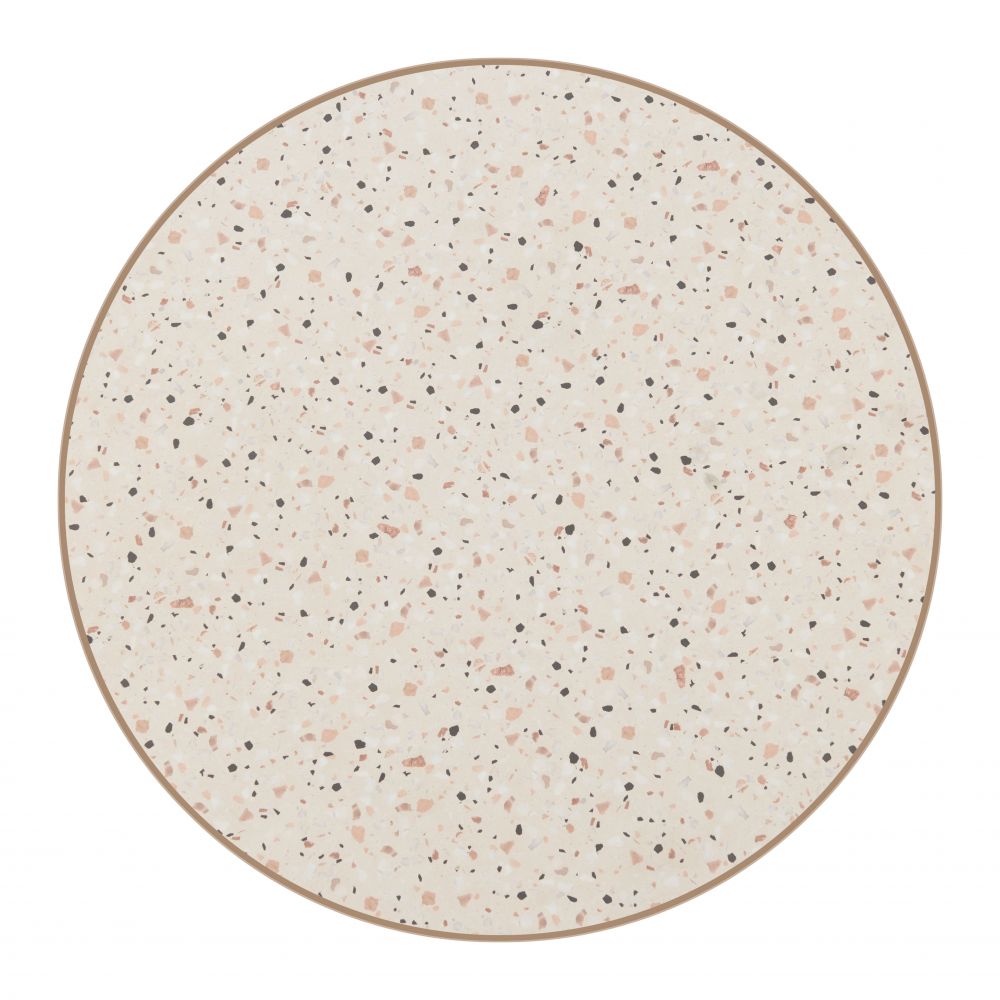 Bite Bistro Table Beige & Gold