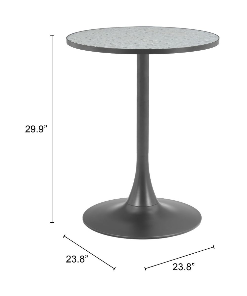 Bite Bistro Table Beige & Gold