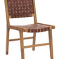 Feder Dining Chair Brown