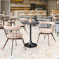 Bite Bistro Table Beige & Gold