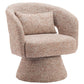 Liva Swivel Chair Frosty Brown