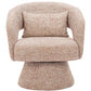 Liva Swivel Chair Frosty Brown