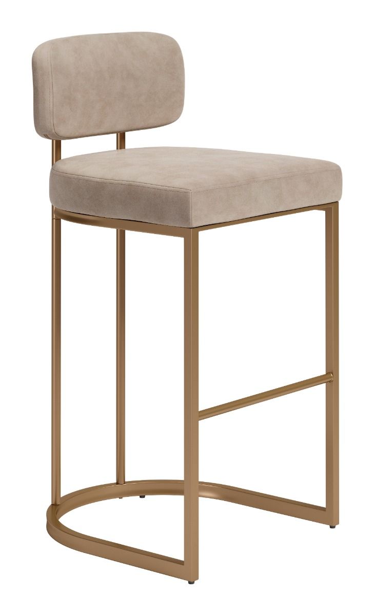 Velar Barstool Beige