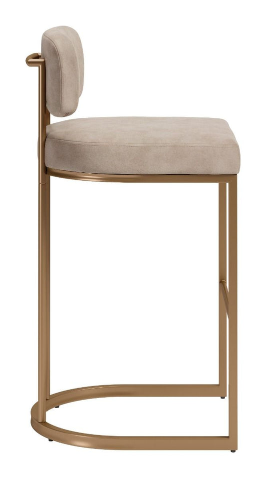 Velar Barstool Beige