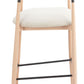 Equinox Barstool Oyster Gray & Natural
