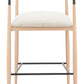 Equinox Barstool Oyster Gray & Natural