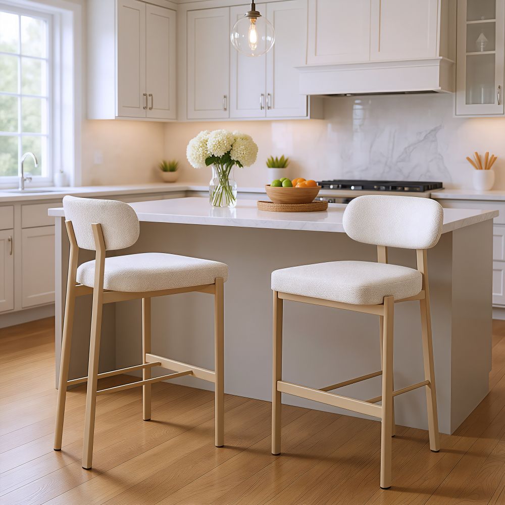 Aurea Barstool Light Gray