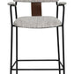 Couva Counter Stool Gray Tweed