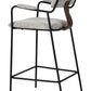 Couva Counter Stool Gray Tweed