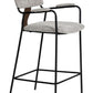 Couva Counter Stool Gray Tweed